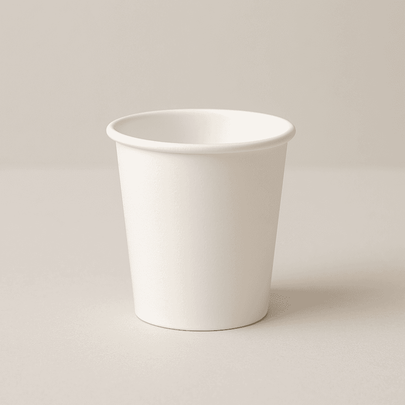 4oz White Paper Cup