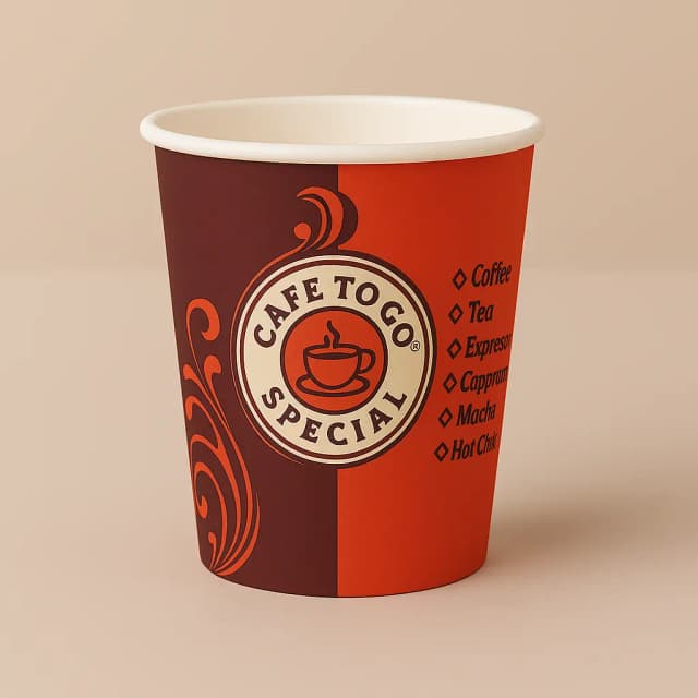 8oz Coffee To Go Paper Cup